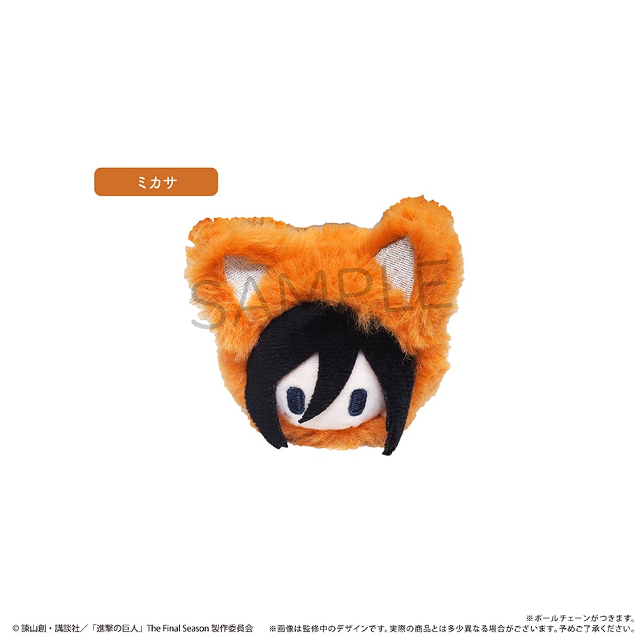 進撃の巨人 はるにゃんこたぴぬい 進撃の巨人 はるにゃんこたぴぬい | TAPIOCA online shop