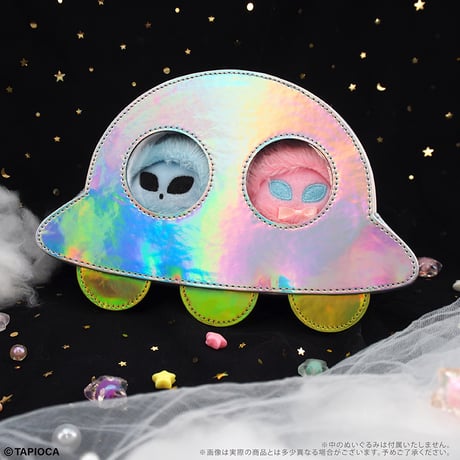 タピオカ　オリジナル　たぴぬいポーチ UFO
