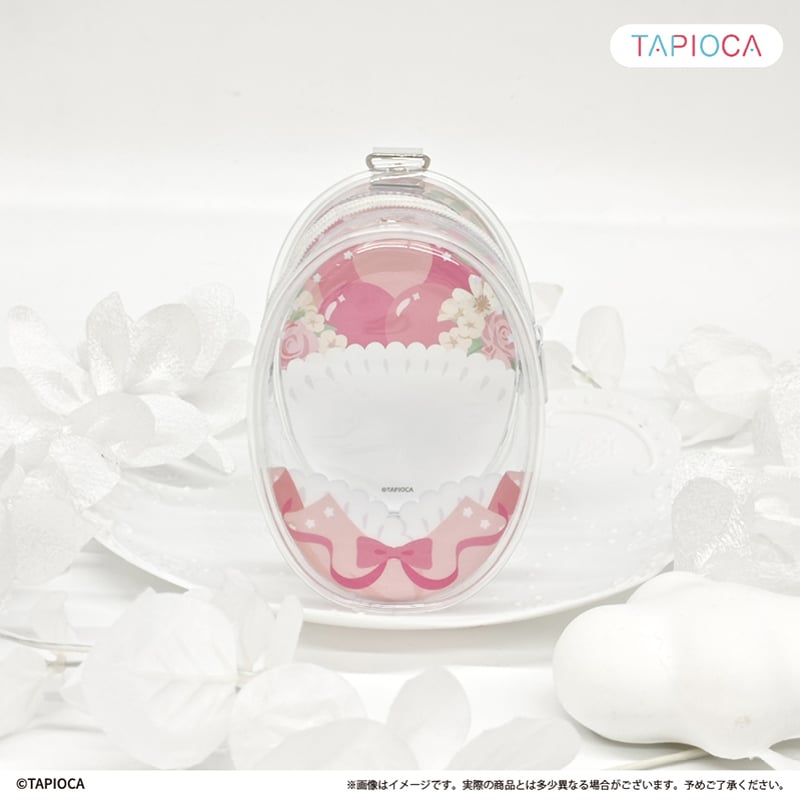 タピオカ オリジナル フラワースタンド クリアポーチ | TAPIOCA online