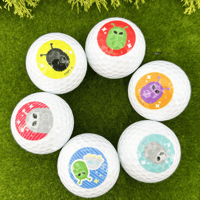 タピオカ　オリジナル　うちゅうじん ゴルフボールセット 12コ入り