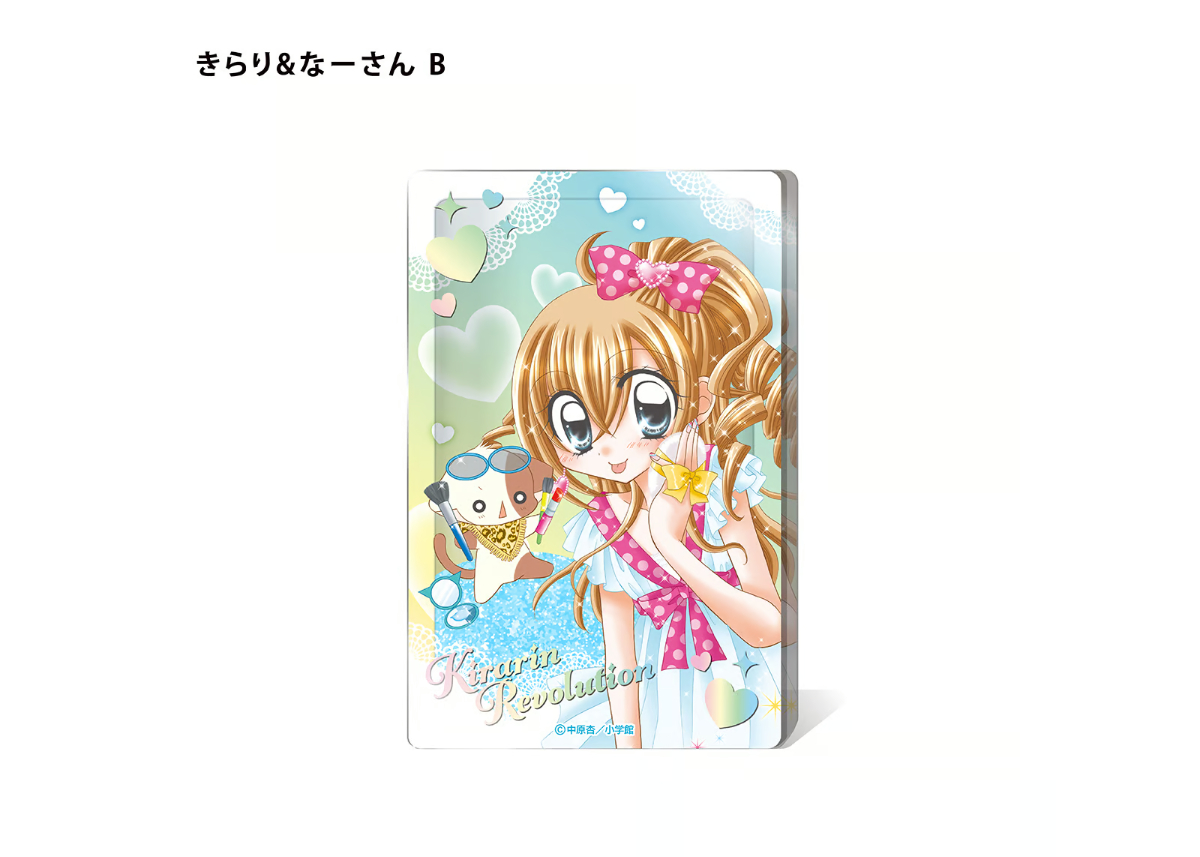 きらりん☆レボリューション グリッターアクリルブロック | TAPIOCA