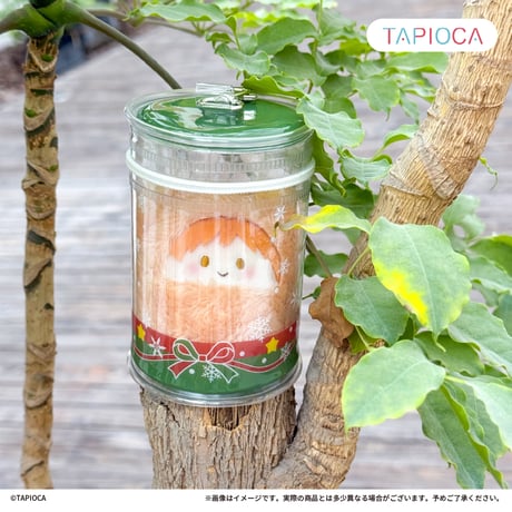 タピオカ　オリジナル　クリアポーチ　円筒型