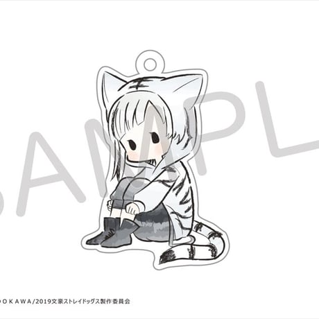 文豪ストレイドッグス　レトロちっくアクリルキーホルダー　ねこずきんver.