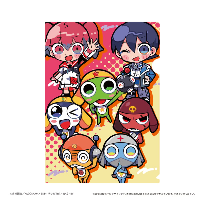 ケロロ軍曹 クリアファイル | TAPIOCA online shop｜アニメグッズの