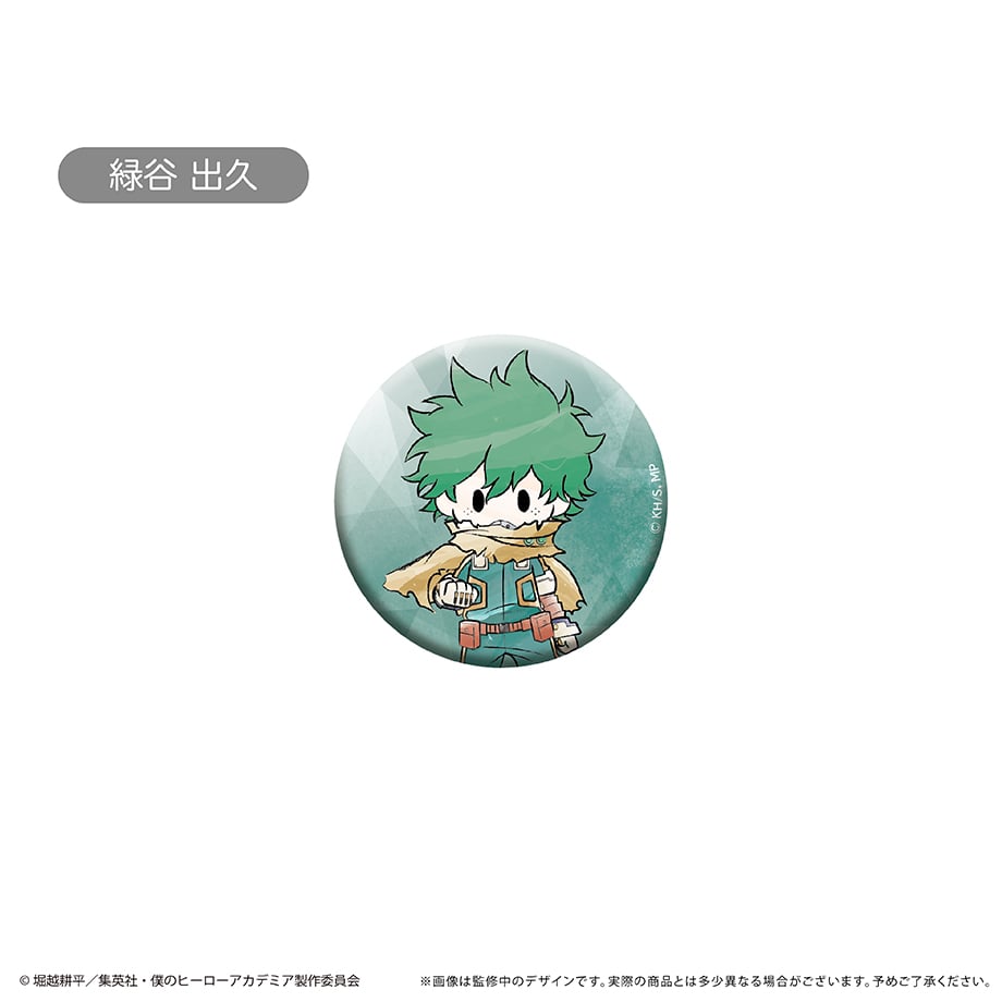 僕のヒーローアカデミア レトロちっく缶バッジ | TAPIOCA online