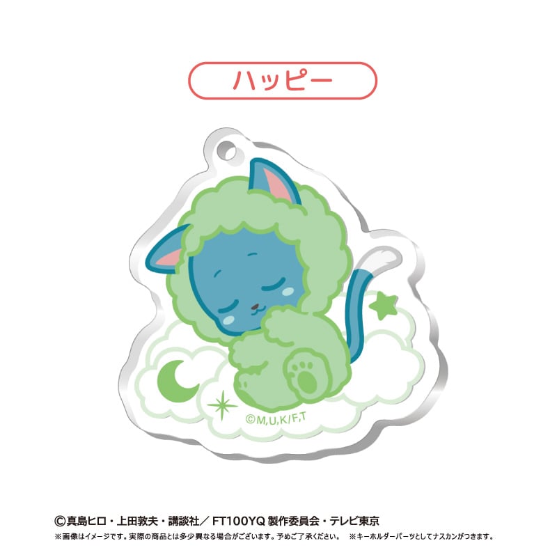 FAIRY TAIL 100年クエスト おやすみシリーズ アクリルキーホルダー