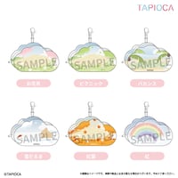 タピオカ　オリジナル　雲形 クリアポーチ