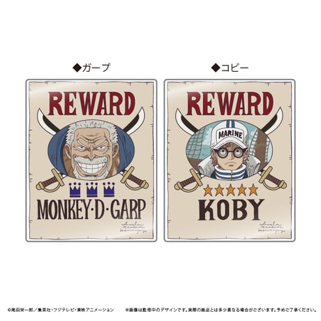 ONE PIECE クロスギルドの手配書アクリルマグネット Vol.6