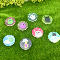 タピオカ　オリジナル　うちゅうじん アクリル ゴルフマーカー