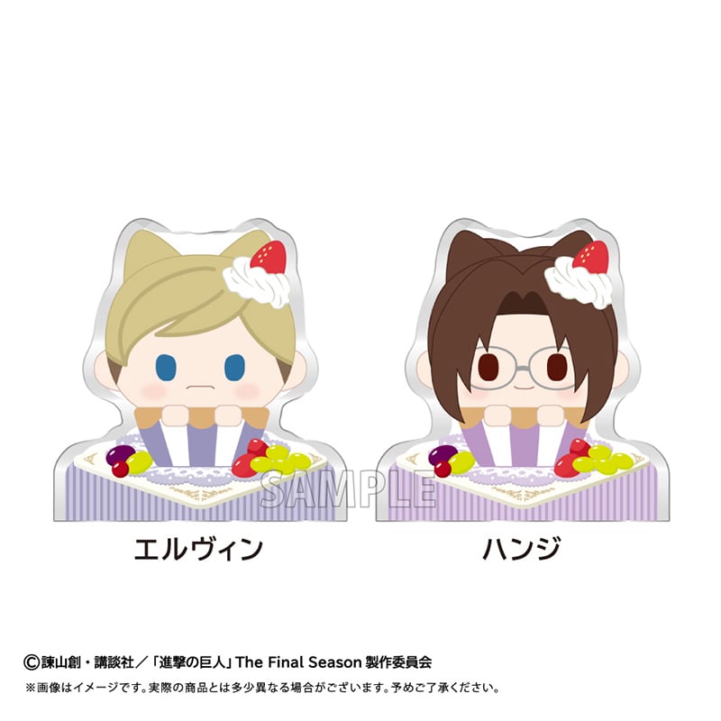 進撃の巨人 アクリルフィギュアメモスタンド Vol.2 | TAPIOCA online sh