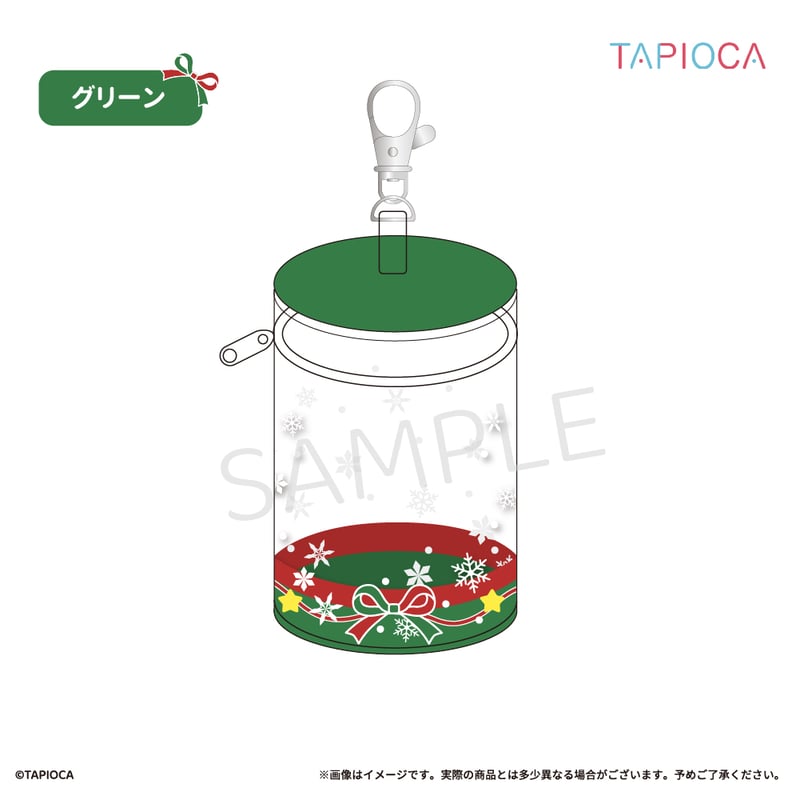 タピオカ オリジナル クリアポーチ 円筒型 | TAPIOCA online shop
