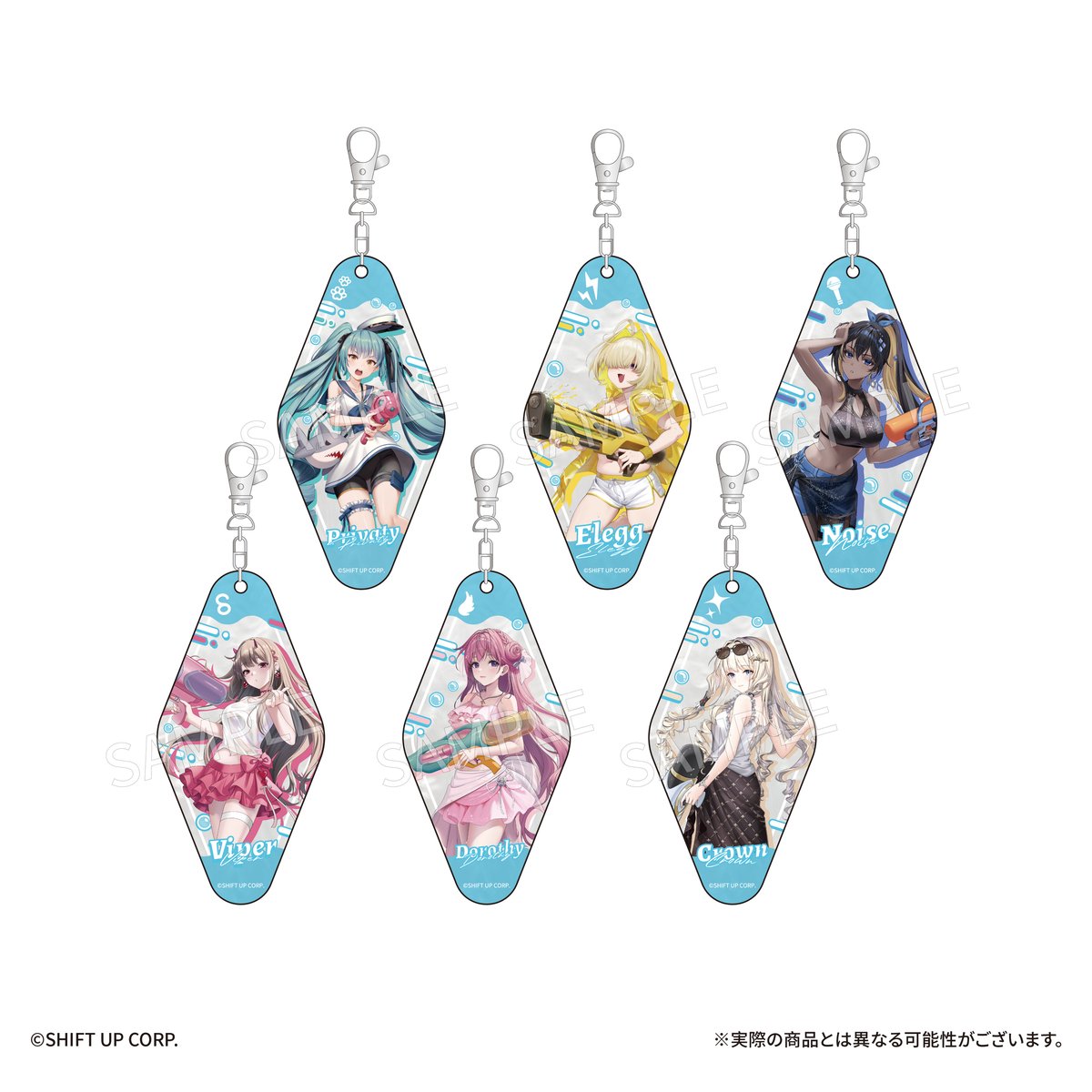 勝利の女神　NIKKE アクリルキーホルダー　10点 勝利の女神：NIKKE デフォルメアクリルキーホルダー 8個入りBOX