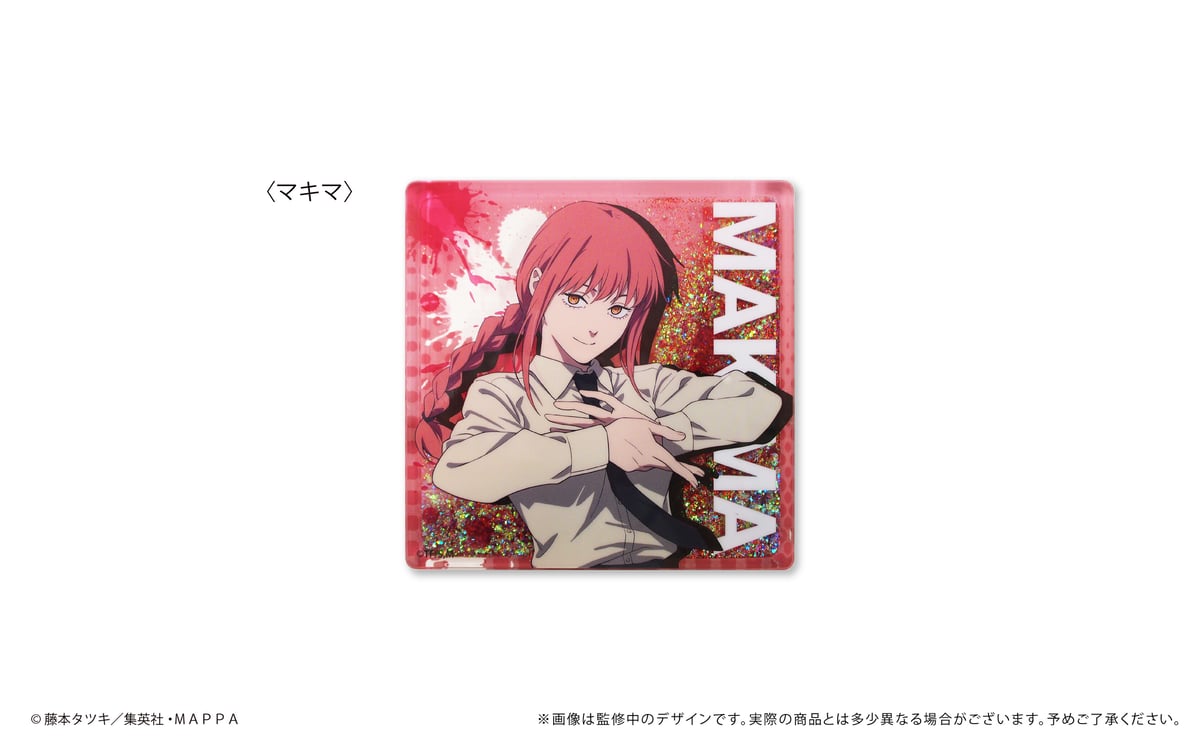 チェンソーマン グリッターアクリルブロック | TAPIOCA online shop