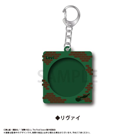 進撃の巨人　ラバー缶バッジケース