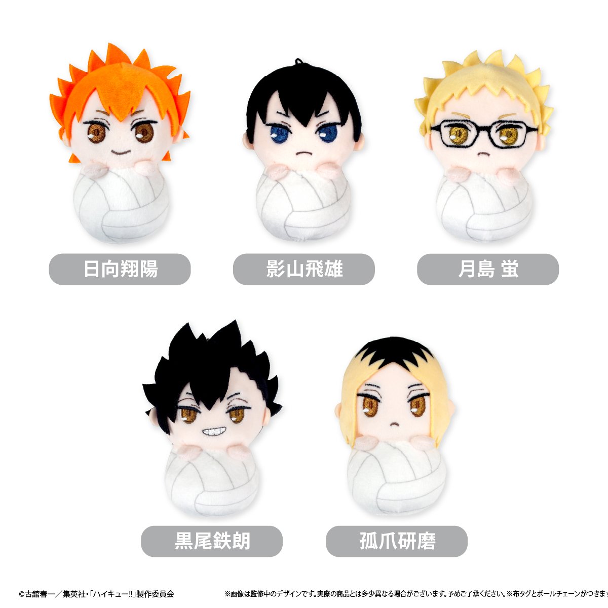 ハイキュー!! ぴょこぬい | TAPIOCA online shop｜アニメグッズの公式