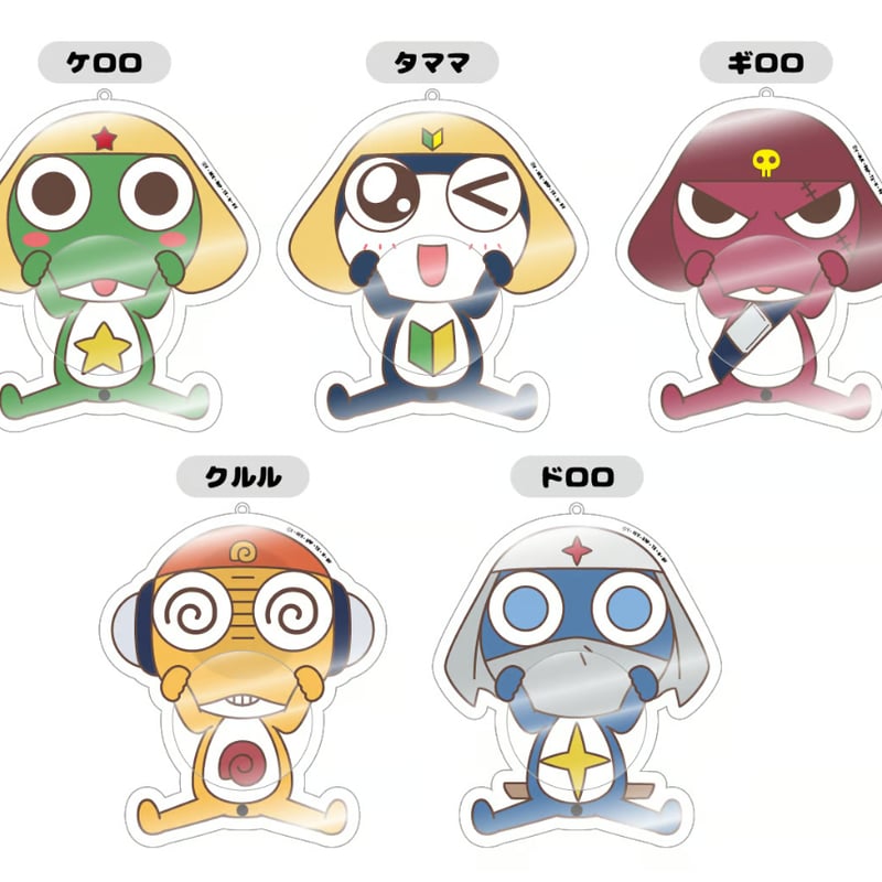 ケロロ軍曹 アクリル缶バッジケース | TAPIOCA online shop