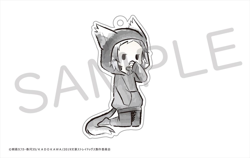 文豪ストレイドッグス レトロちっくアクリルキーホルダー ねこ