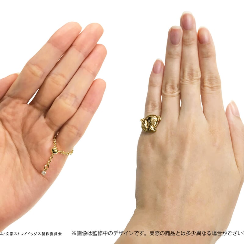 文豪ストレイドッグス チャーム付き推しリング | TAPIOCA online shop