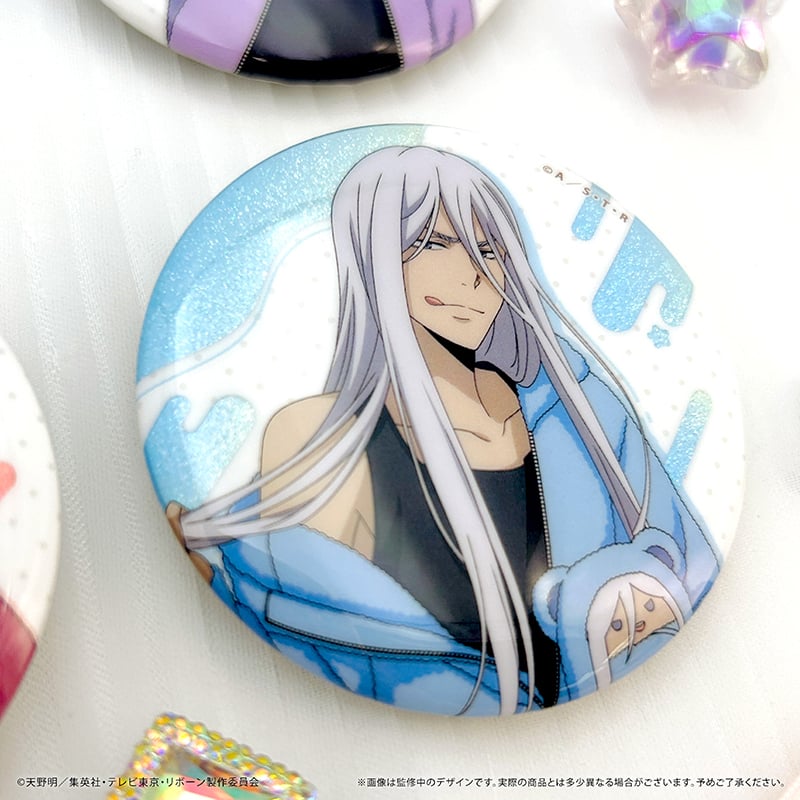 家庭教師ヒットマンREBORN! ラメ缶バッジ くるみパジャマ ver