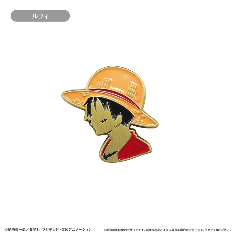 パリオリンピック・フジテレビメディアピンバッジ（ONE PIECEルフィ） ONE PIECE シルエットピンズ Vol.1 | TAPIOCA online shop｜