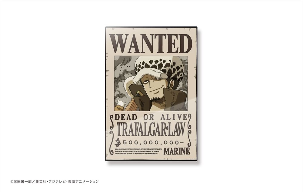 ONE PIECE アクリル手配書マグネット | TAPIOCA online shop