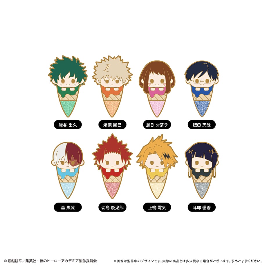 僕のヒーローアカデミア アイスたぴピンズ | TAPIOCA online shop