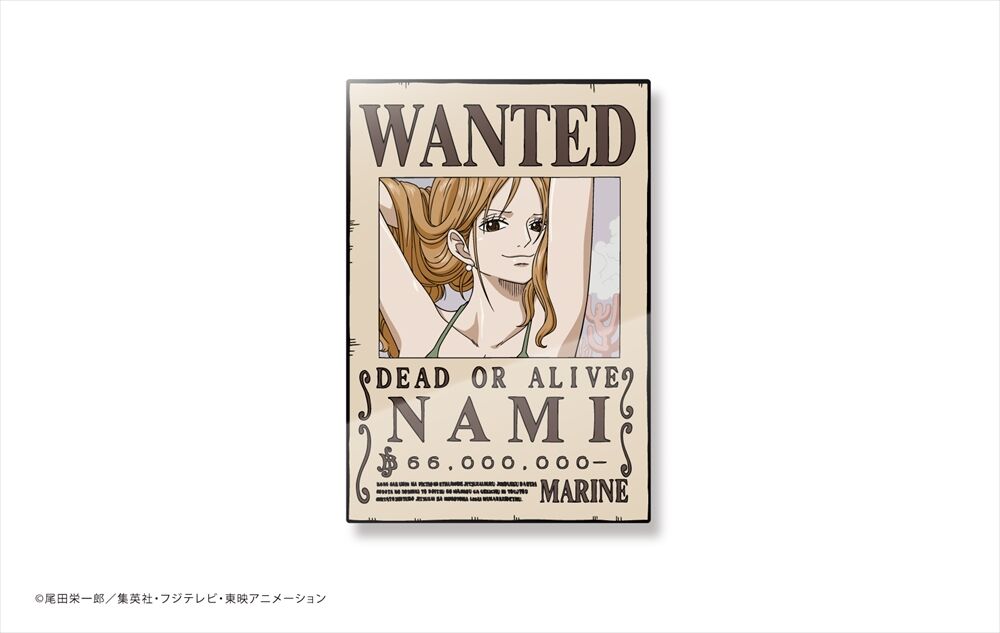 ONE PIECE アクリル手配書マグネット | TAPIOCA online shop