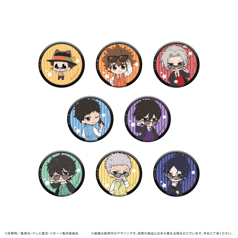 家庭教師ヒットマンREBORN! ミニキャラ缶バッジ【POPUP】 | TAPIOCA onl