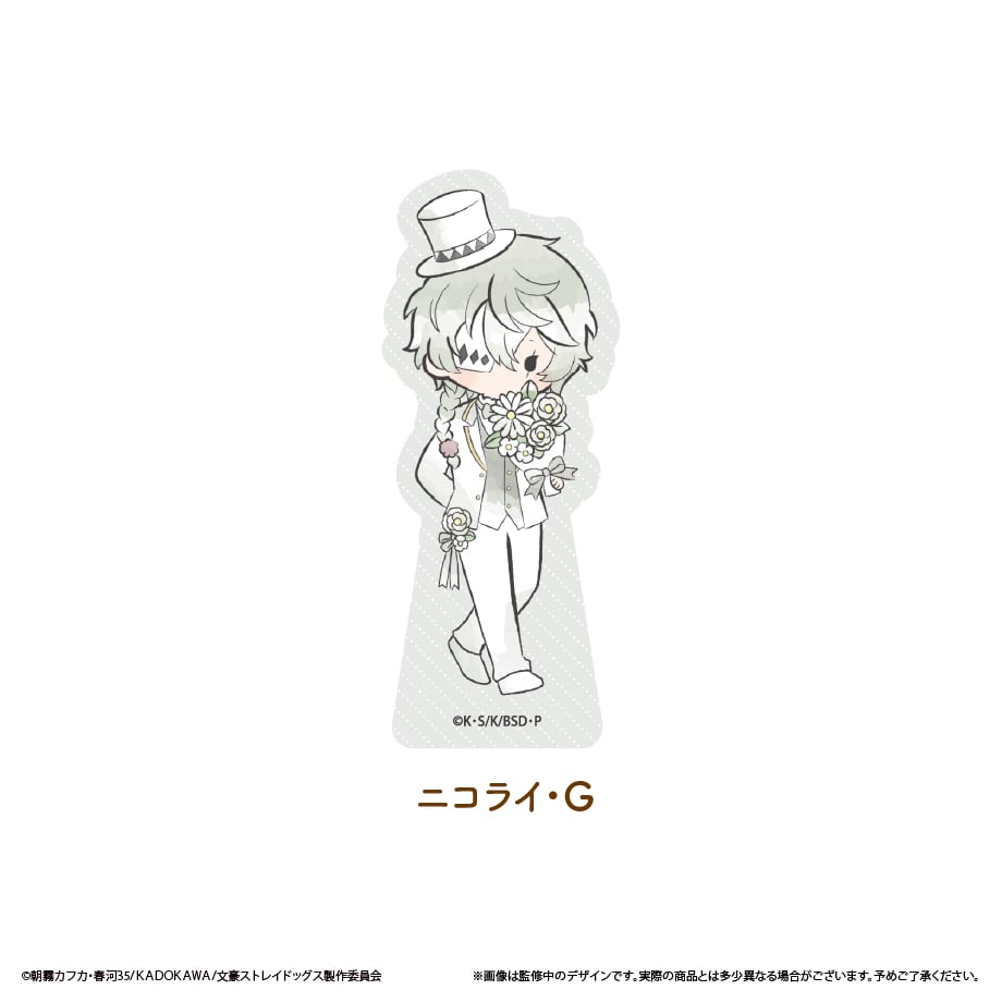 文豪ストレイドッグス レトロちっくアクリルフィギュア お花Ver. Vol.2