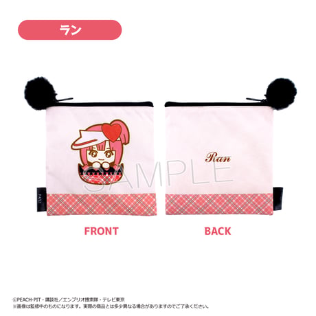 しゅごキャラ！　フラットフェイスポーチ