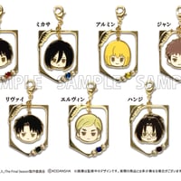 進撃の巨人　シルエットチャーム全8種フルコンプセット 進撃の巨人 シルエットチャーム | TAPIOCA online shop｜アニメグッズ