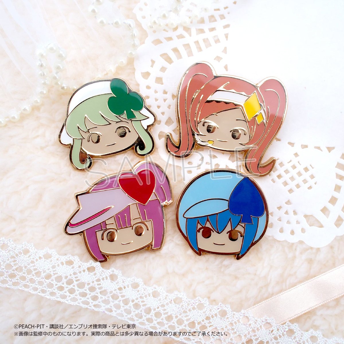 しゅごキャラ！ ピンズセット | TAPIOCA online shop｜アニメグッズの