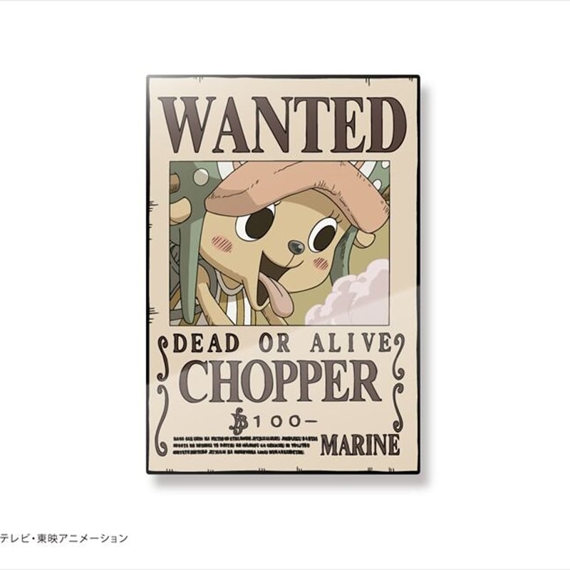 ONE PIECE アクリル手配書マグネット | TAPIOCA online shop