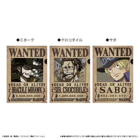 ONE PIECE　手配書トリックファイルvol.5