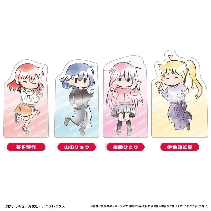 ぼっち・ざ・ろっく！ レトロちっくアクリルフィギュアメモスタンド