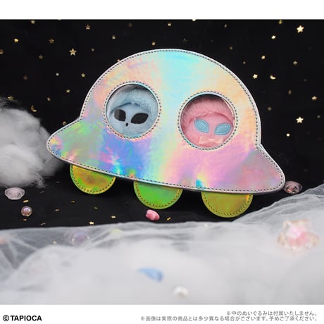 タピオカ　オリジナル　たぴぬいポーチ UFO