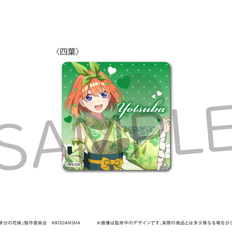 映画五等分の花嫁 グリッターアクリルブロック | TAPIOCA online shop