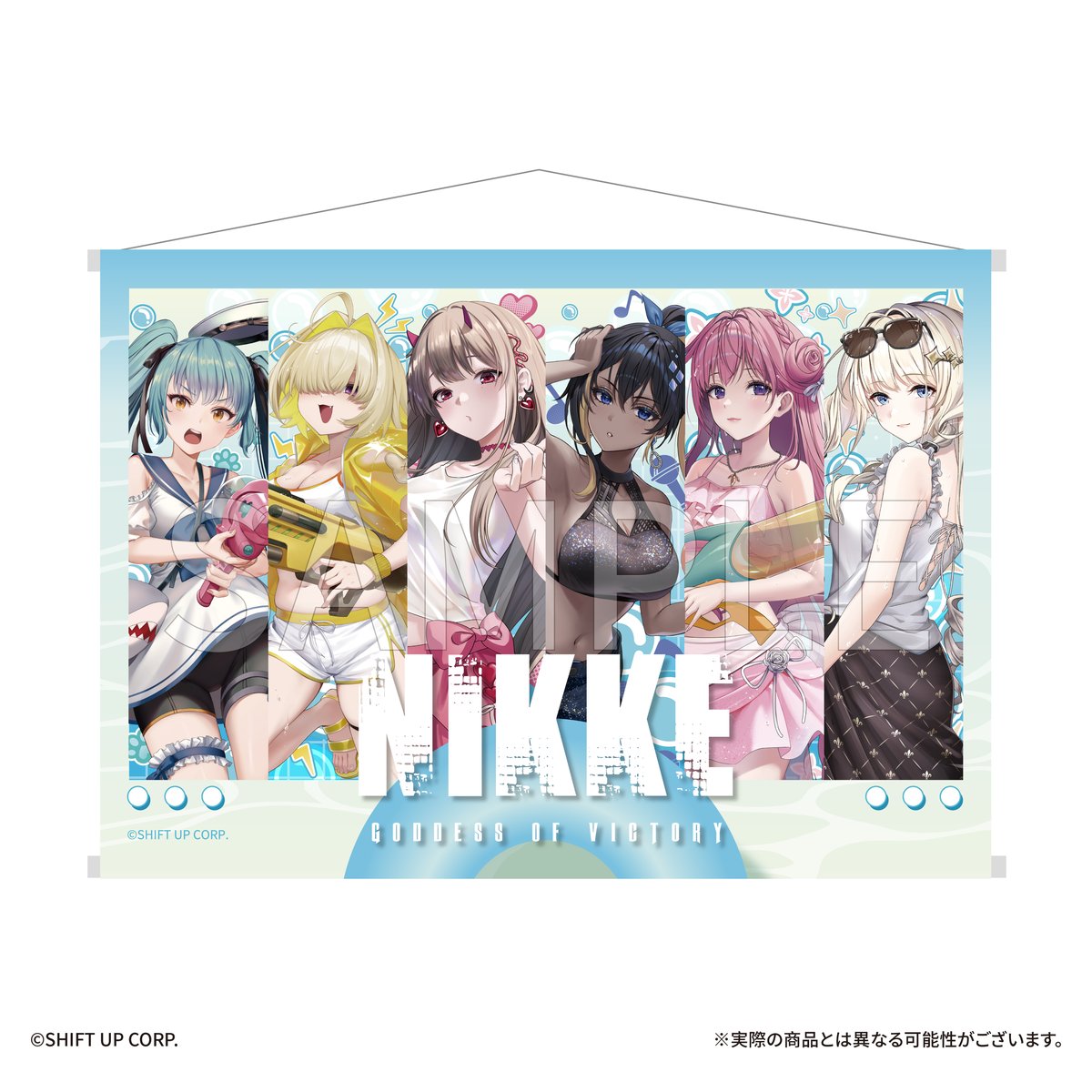 勝利の女神:NIKKE B2タペストリー | TAPIOCA online shop