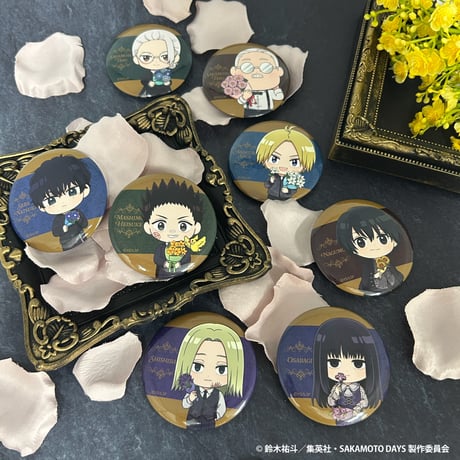 SAKAMOTO DAYS　トレーディングミニキャラ缶バッジ
