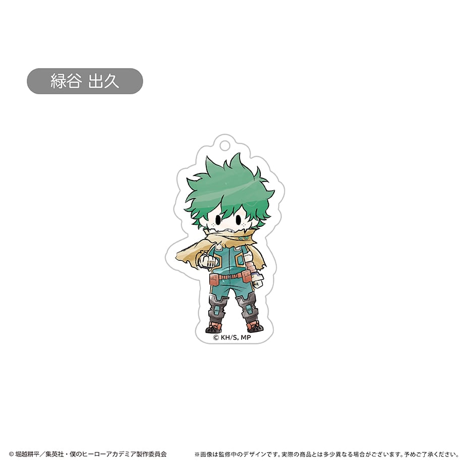 僕のヒーローアカデミア レトロちっくアクリルキーホルダー | TAPIOCA