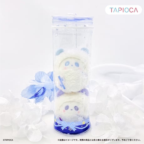 タピオカ　オリジナル　クリアポーチ 円筒型 ロングver.