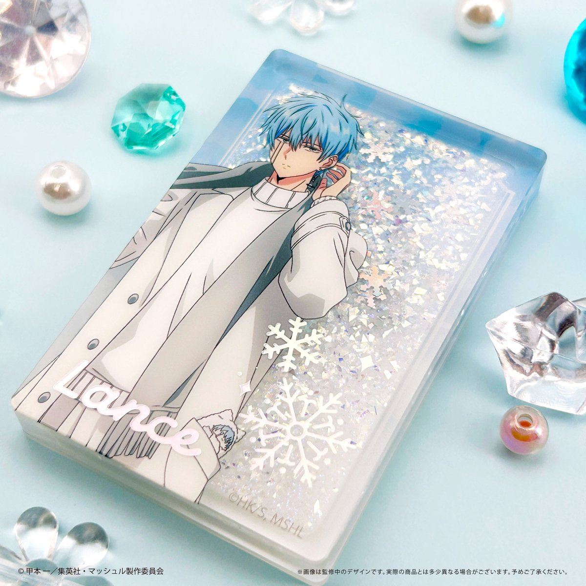 マッシュル-MASHLE- グリッターアクリルブロック White Winter Ver.