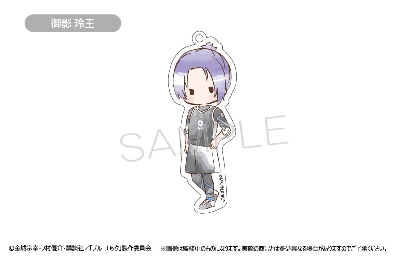 ブルーロック レトロちっくアクリルキーホルダー | TAPIOCA