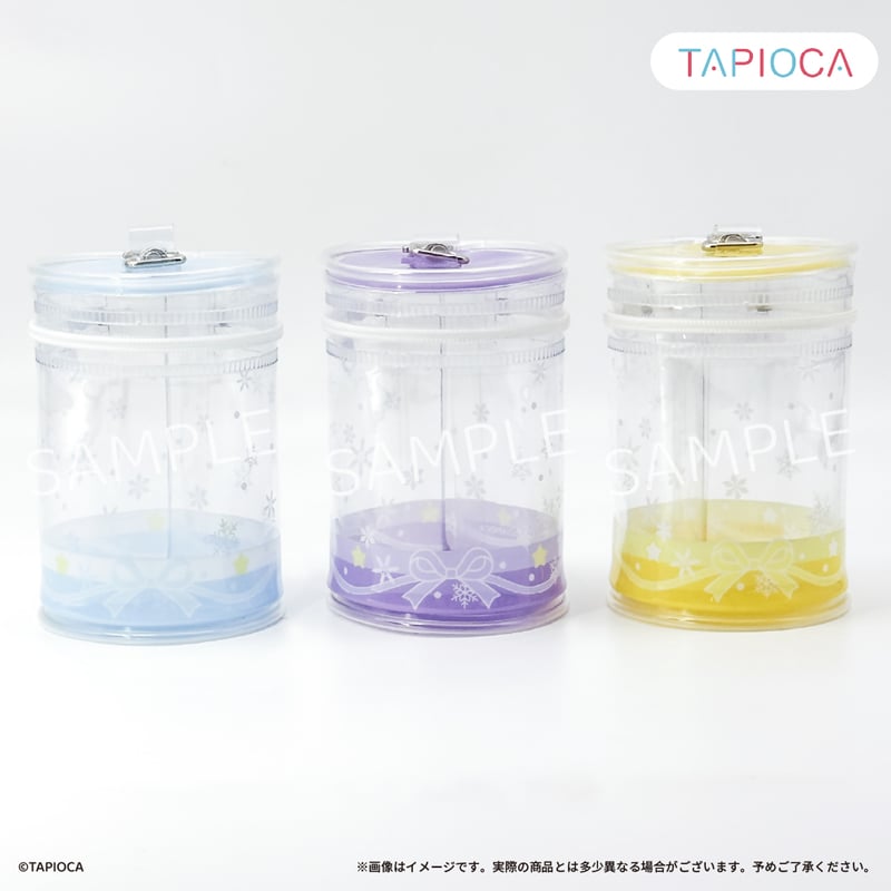 タピオカ オリジナル クリアポーチ 円筒型 | TAPIOCA online shop