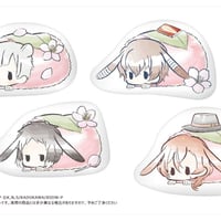 文豪ストレイドッグス　レトロちっくダイカットクッション はるうさぎver.
