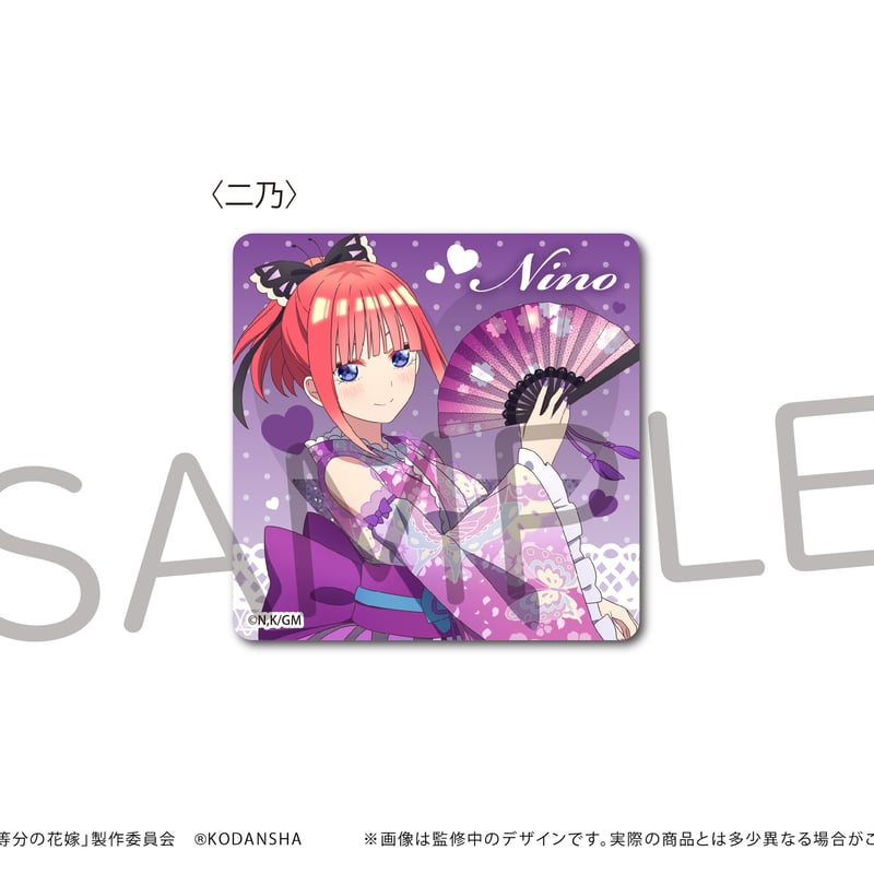 映画五等分の花嫁 グリッターアクリルブロック | TAPIOCA online shop
