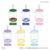 タピオカ　オリジナル　クリアポーチ　円筒型