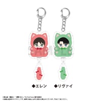 進撃の巨人　たぴにゃんこぷらぷらアクリルキーホルダー