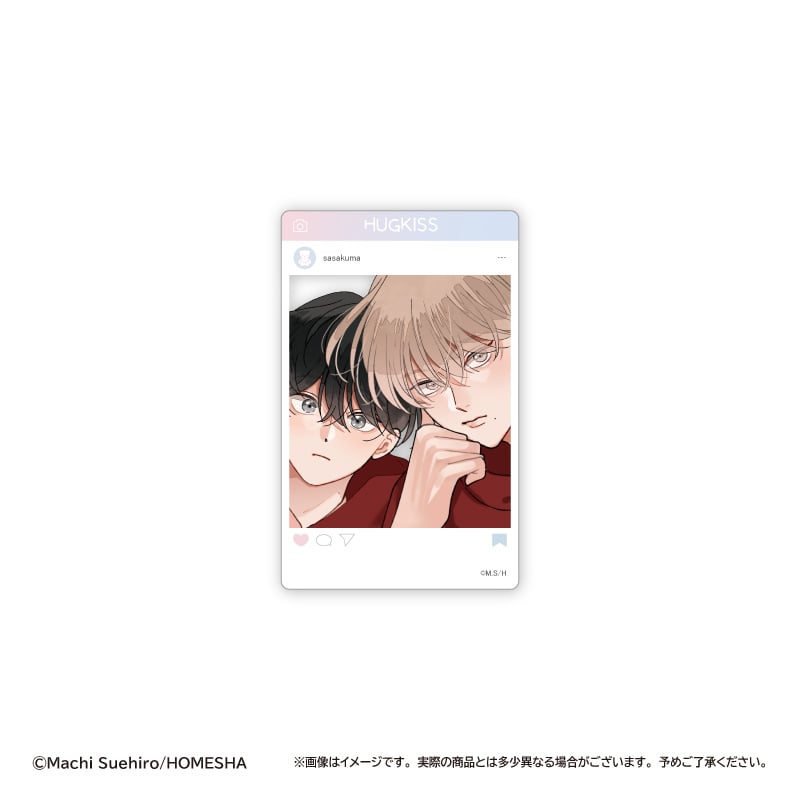 ちぐはぐなキス SNS風クリアトレカ | TAPIOCA online shop｜アニメ