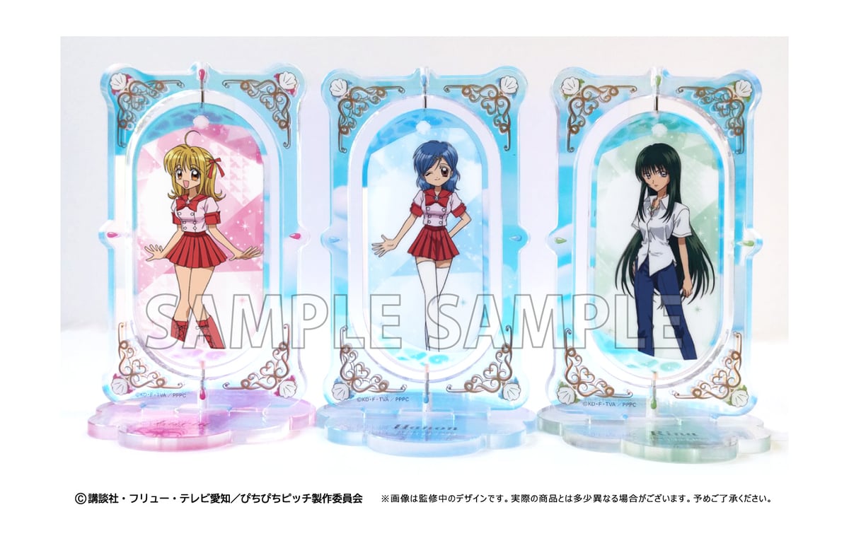 ぴちぴちピッチ　A賞　ダイカットアクリルボード　パネル　アクリルスタンド acsta_2_e72fc711-c0c5-47ae-